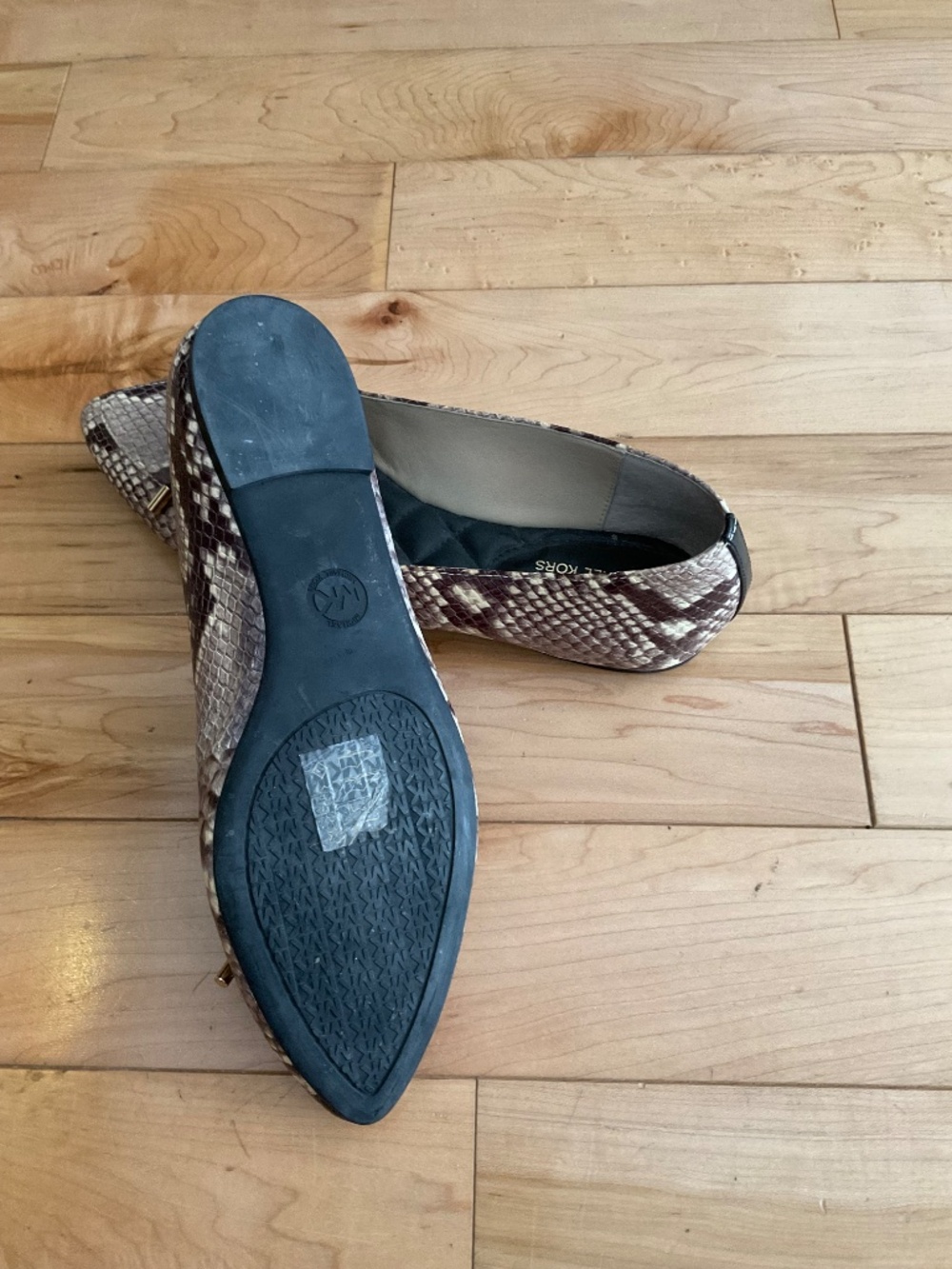 Michael Kors python ballerina flats - Picture 3 of 7